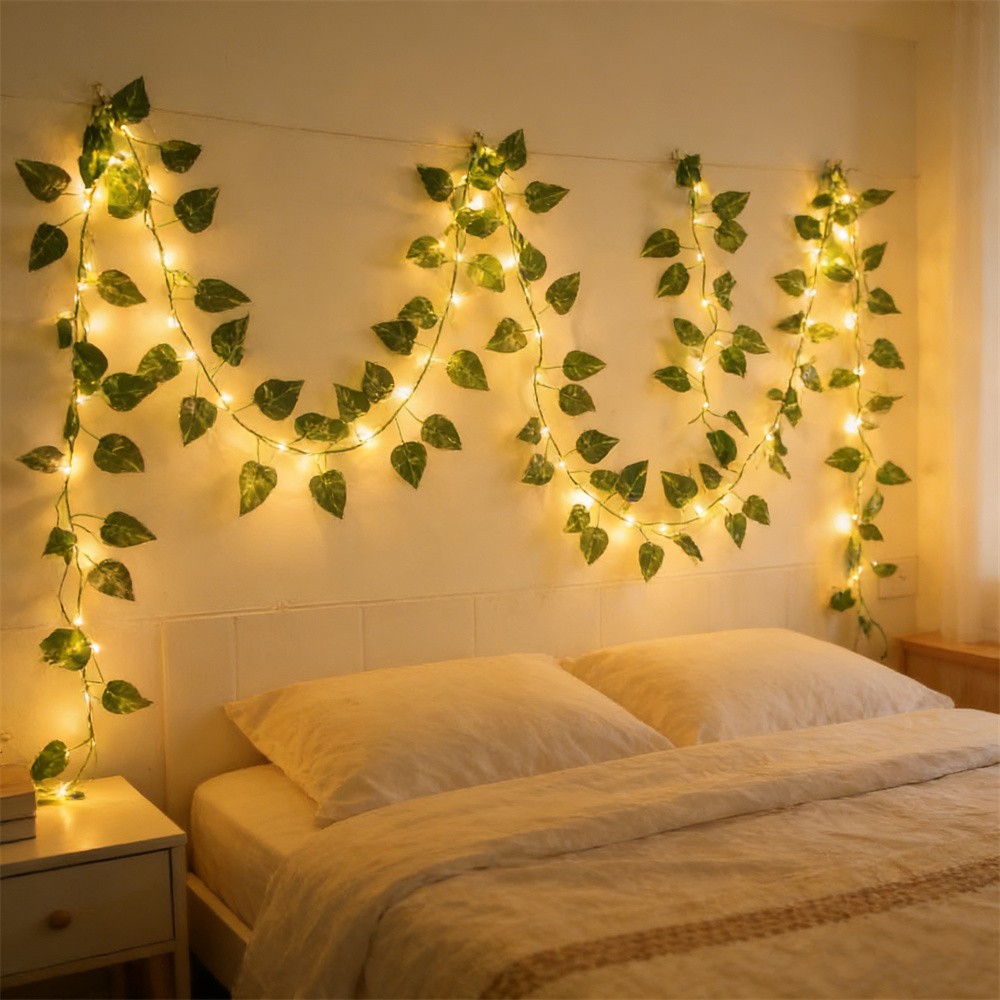 Outdoor Power For Wedding - Cordão de Luzes LED Verde com