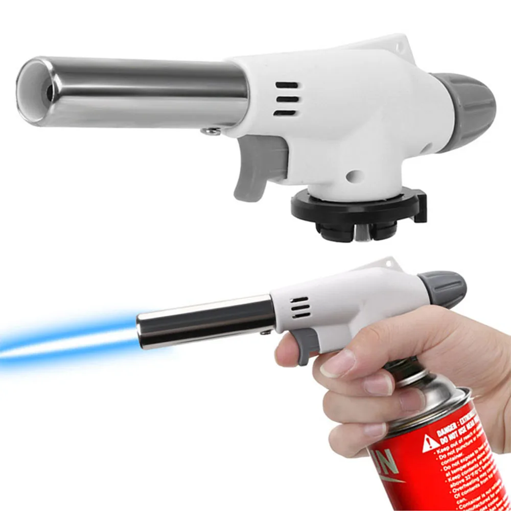 Outdoor Kitchen Power Burner - Pistola de chama de metal portátil,