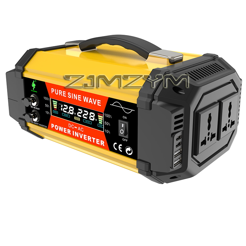 Outdoor Power Inverter - Inversor de Potência Senoidal Pura 500W/800W/1000W
