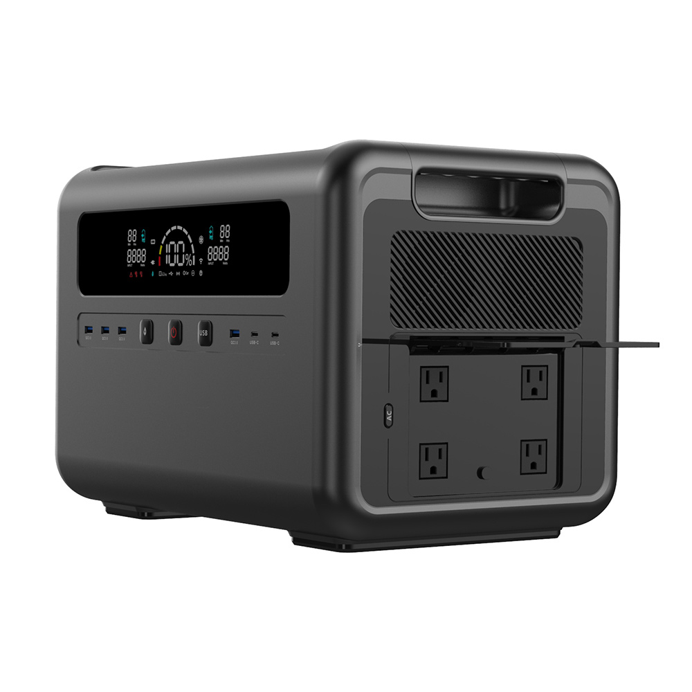 Power Outdoor - Gerador Solar de 2400W, Estação de