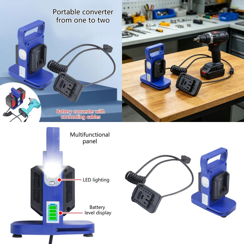 Outdoor Power Double Adapter - Conversores adaptadores unidade distribuição energia com