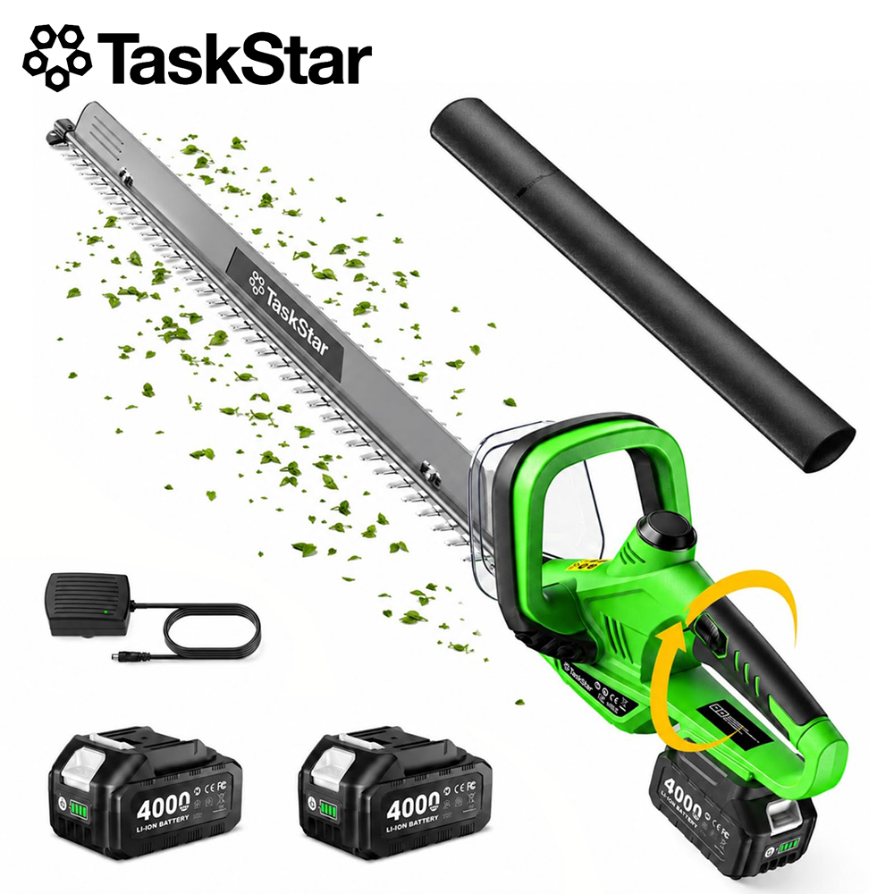 Hedge Trimmer Cordless - Cortador de Cerca Viva Elétrico TaskStar