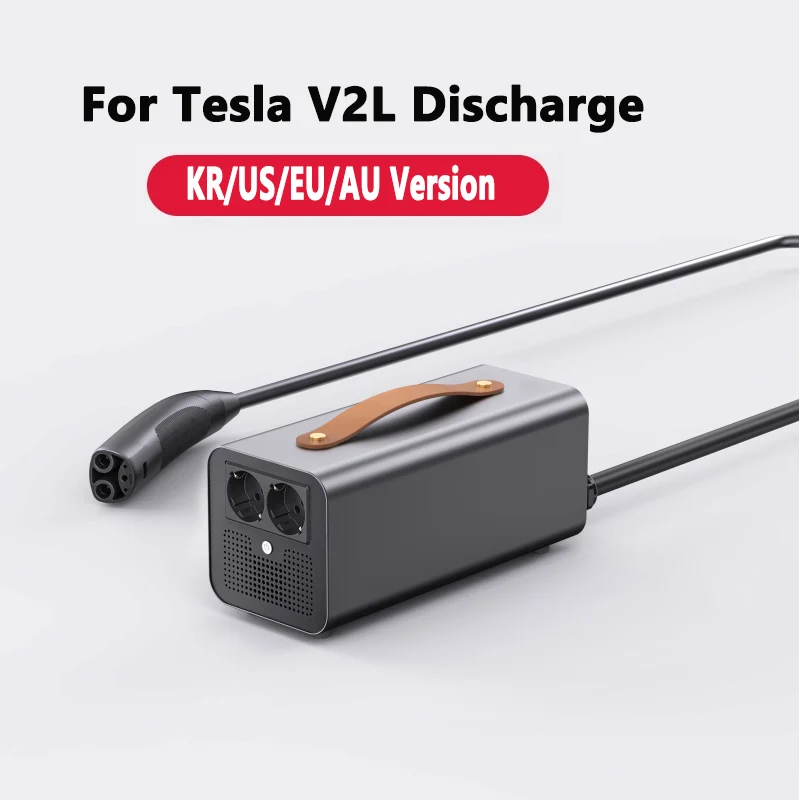 Outdoor Power Socket - Descarga v2l para tesla modelo 3