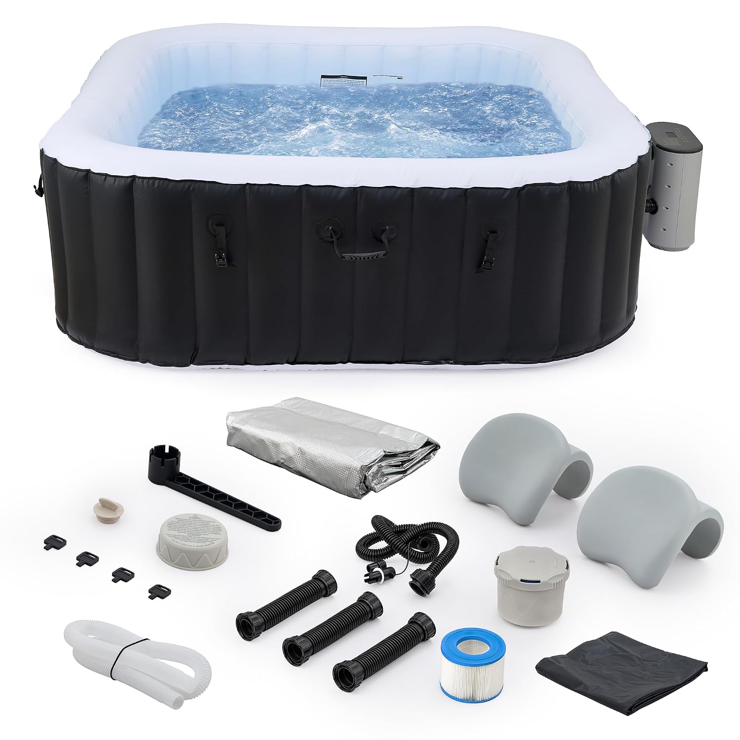 Outdoor Power For Hot Tub - Banheira de Hidromassagem Inflável de 6,5