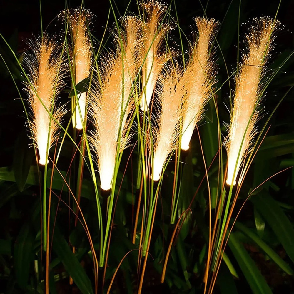 Outdoor Yard Power Stake - Luzes Solares LED para Jardim, Lâmpada