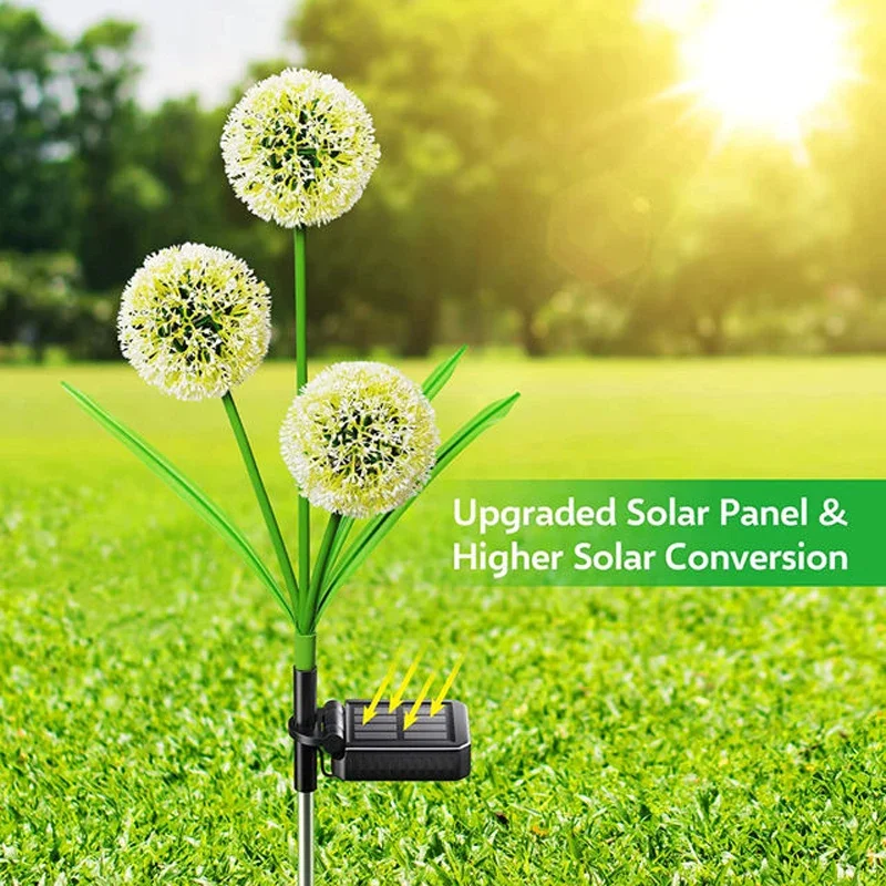 Outdoor Yard Power Stake - Jardim movido a energia solar luz