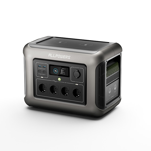 Outdoor Power Generator - Estação de Energia Solar ALLPOWERS R1500