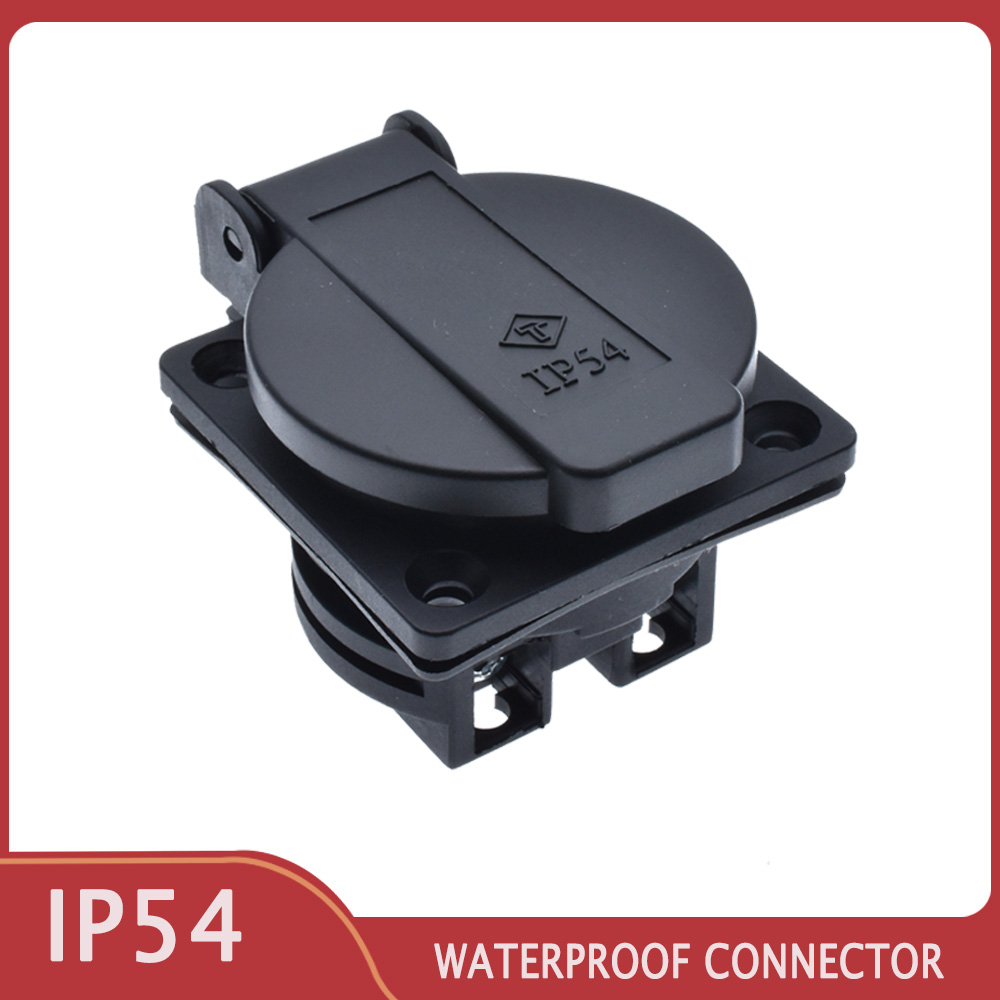 Outdoor Power Socket - Schuko-Impermeável Energia Elétrica Tomada Fêmea, ReWireless