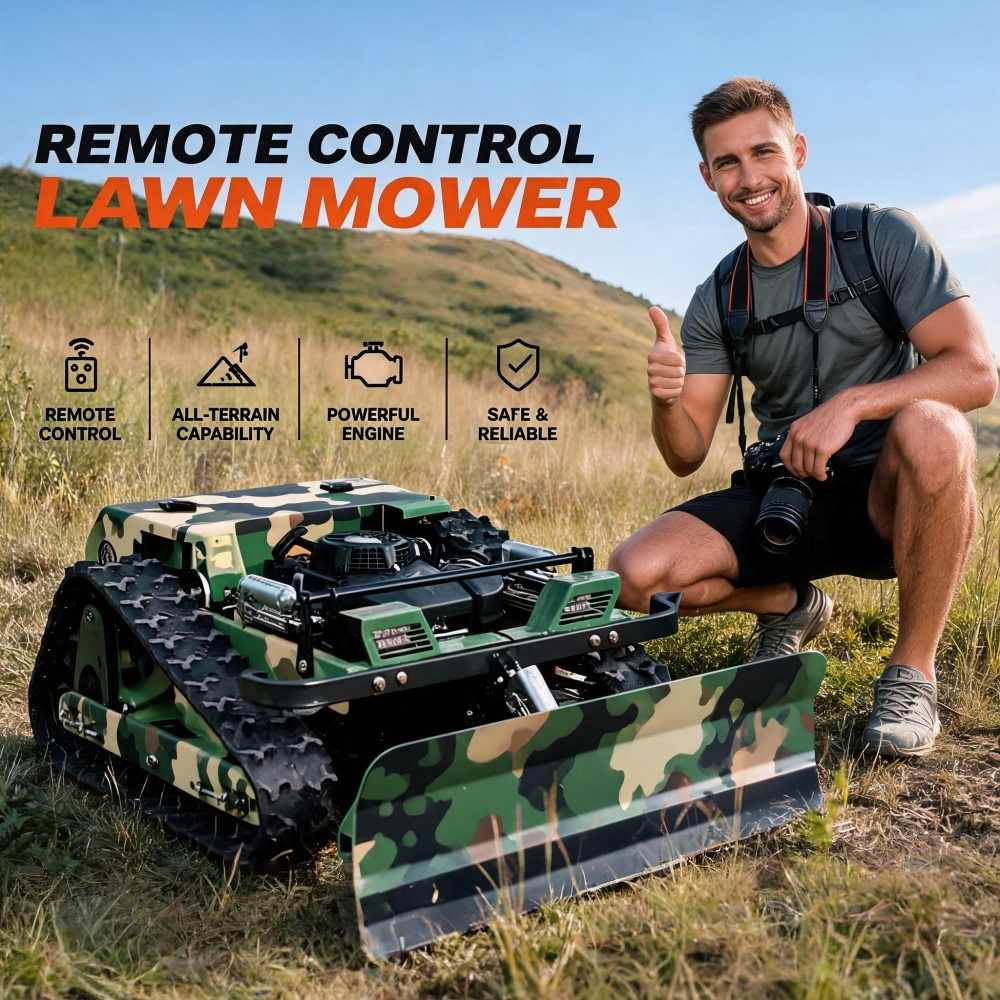 Hedge Trimmer Cordless - Cortador de Grama Elétrico com Controle