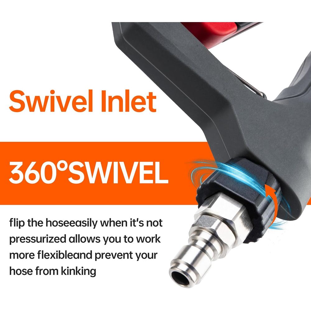 Pistola de Lavagem com Articul - Power Washer Gun Replacement avaliação e preço