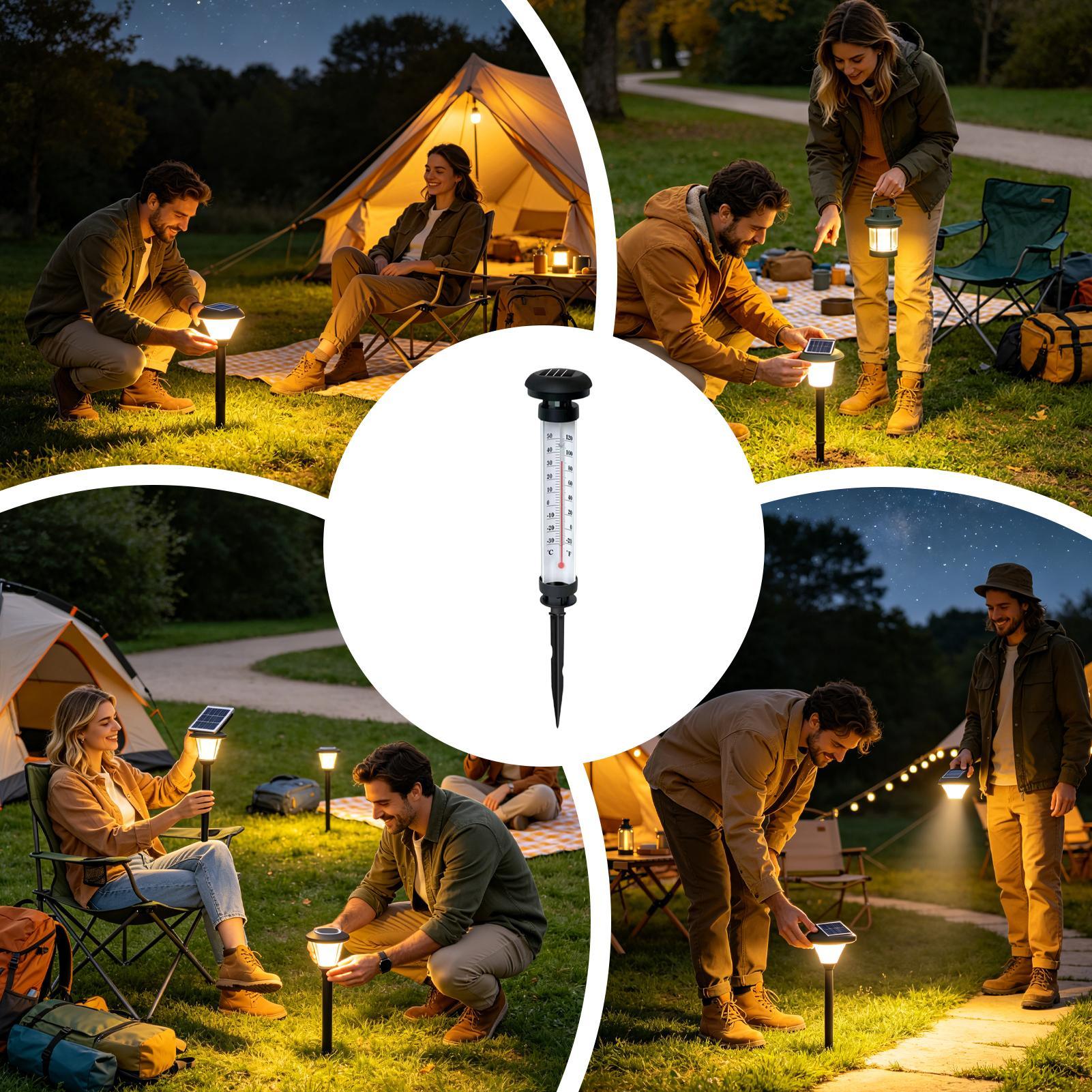 Luzes solares para caminhos, a - Outdoor Yard Power Stake avaliação e preço