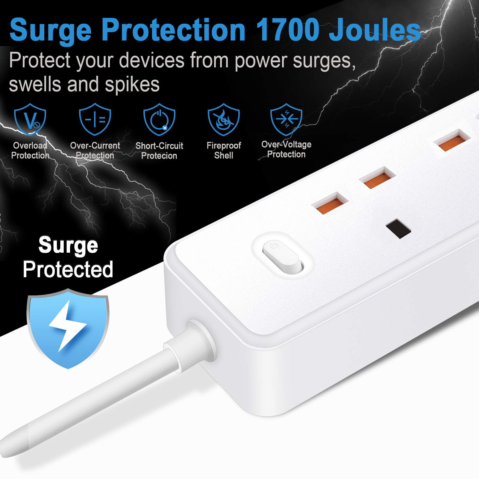 Faixa de Energia Elétrica com  - Outdoor Power Socket avaliação e preço