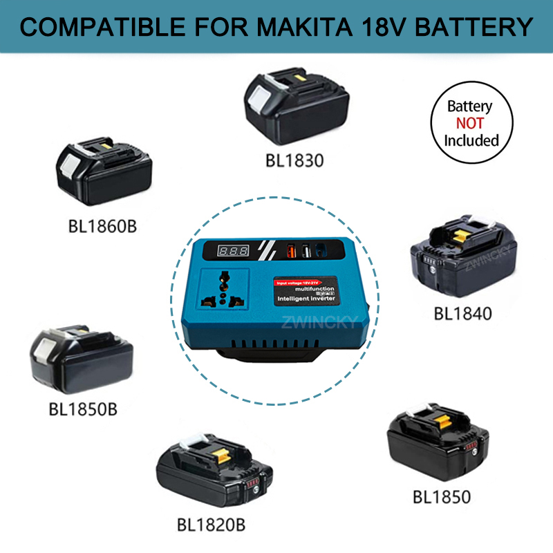 Inversor de Energia DC 18V par - Outdoor Power Inverter avaliação e preço