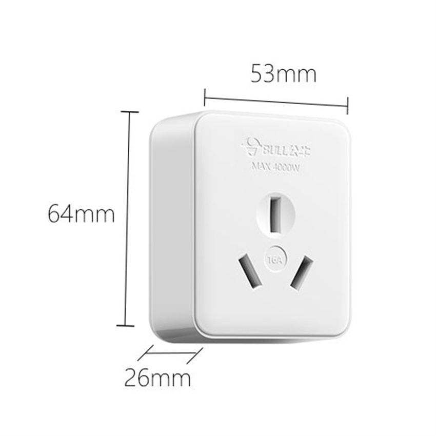 16 Amp China 3 Pin Flat Parede - Outdoor Power Socket avaliação e preço