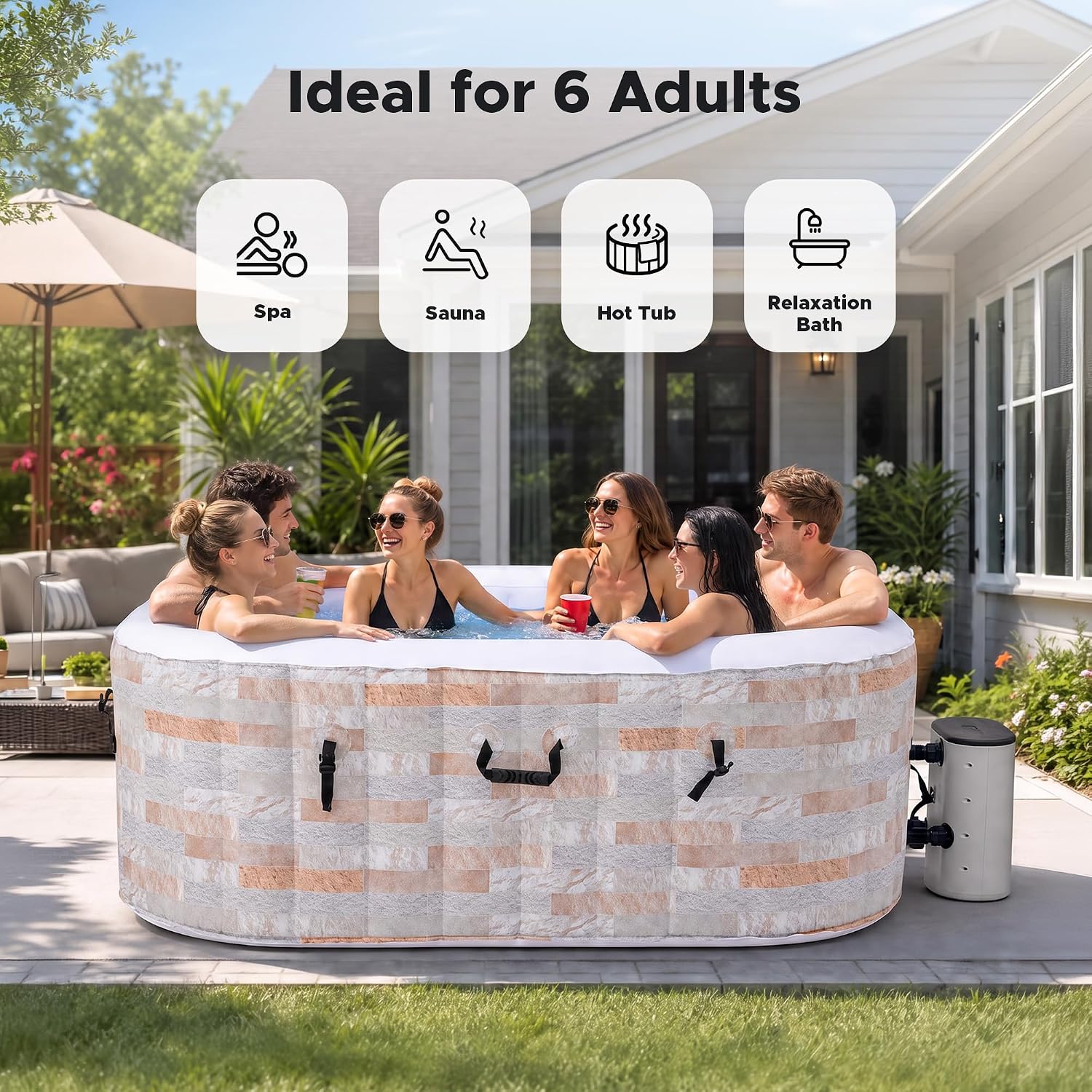 Banheira de Hidromassagem Infl - Outdoor Power For Hot Tub avaliação e preço