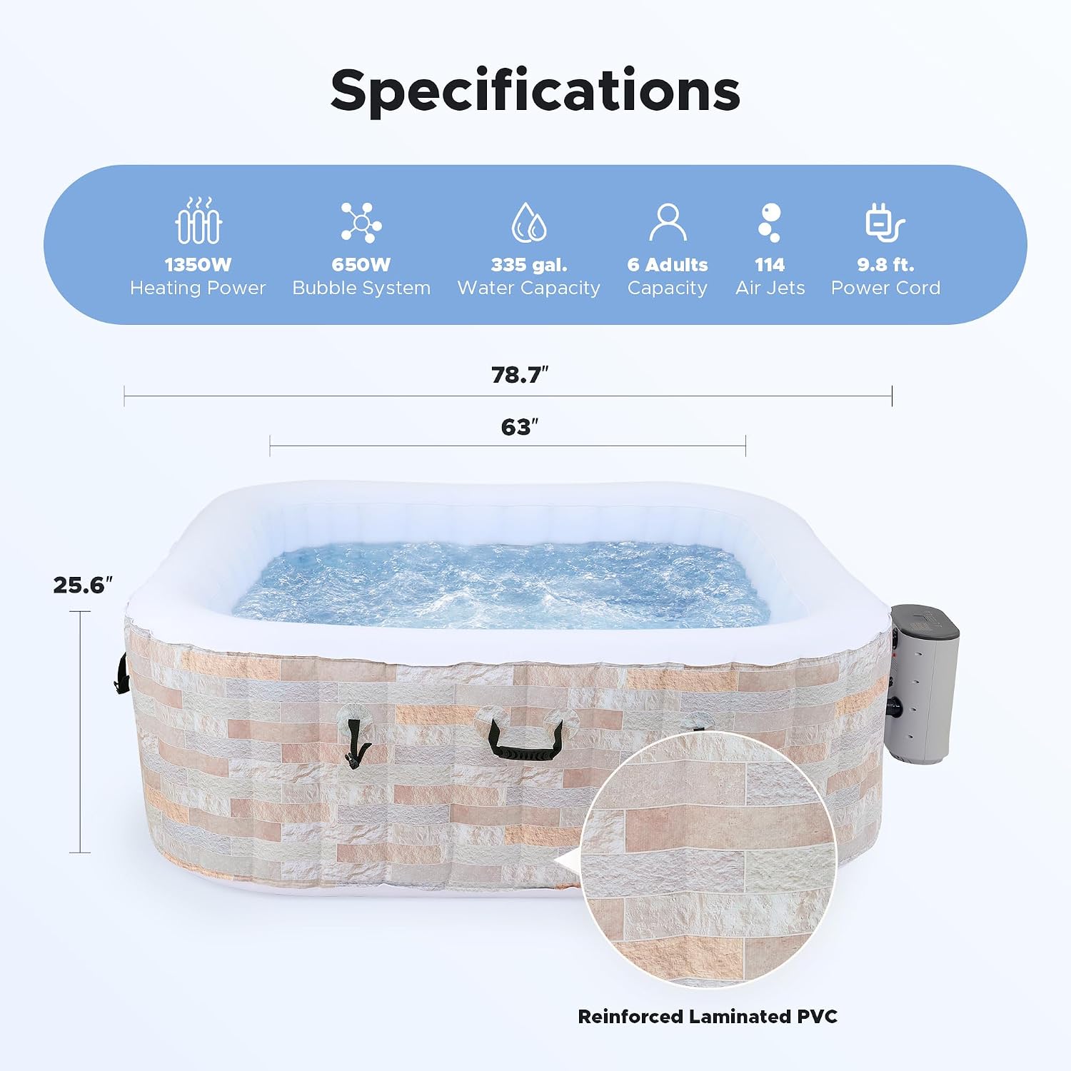Banheira de Hidromassagem Infl - Outdoor Power For Hot Tub avaliação e preço