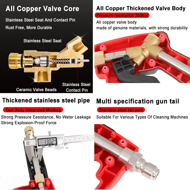 Arma de pressão com extensão d - Power Washer Gun Replacement avaliação e preço
