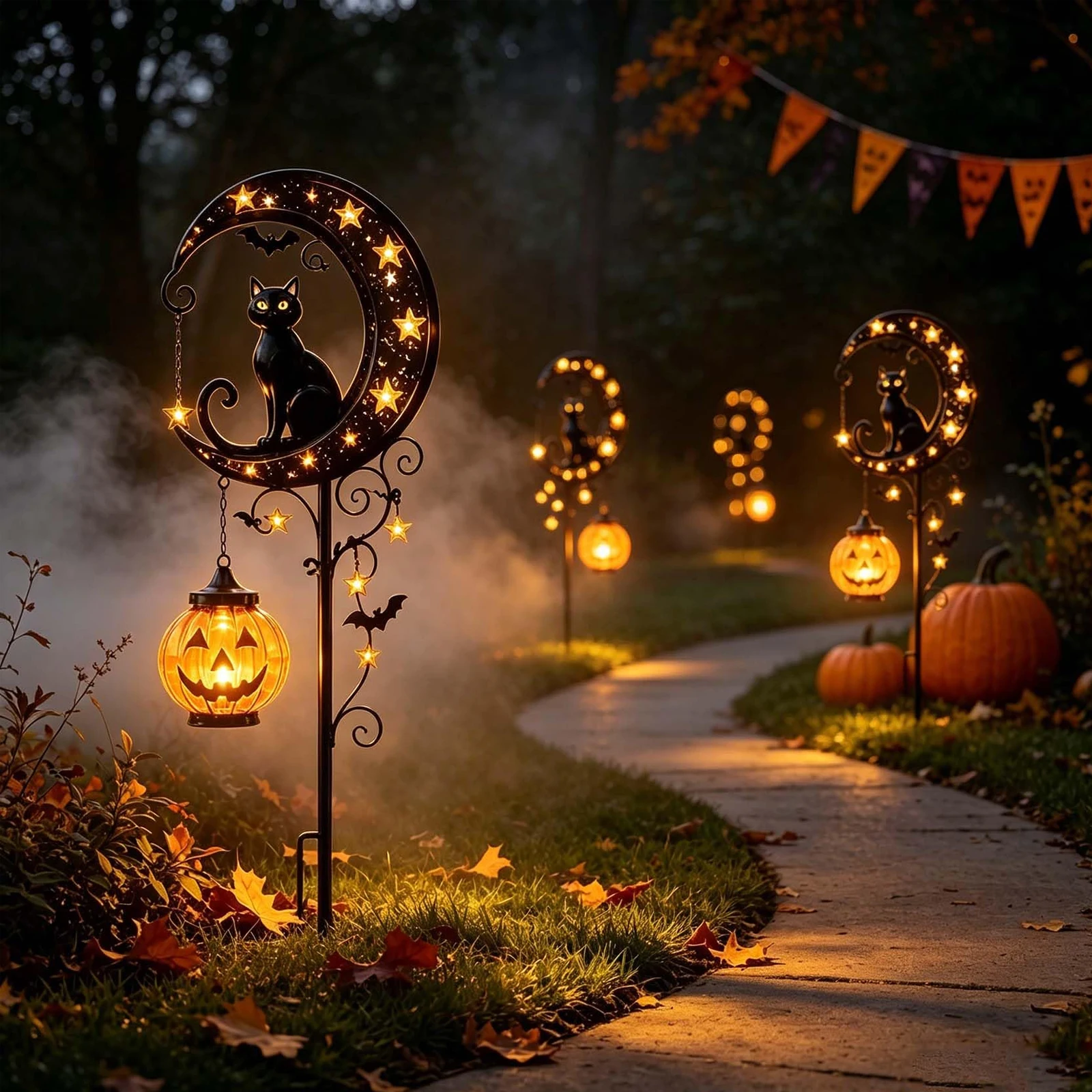 1-4 Peças Luz Decorativa de Ja - Outdoor Yard Power Stake avaliação e preço