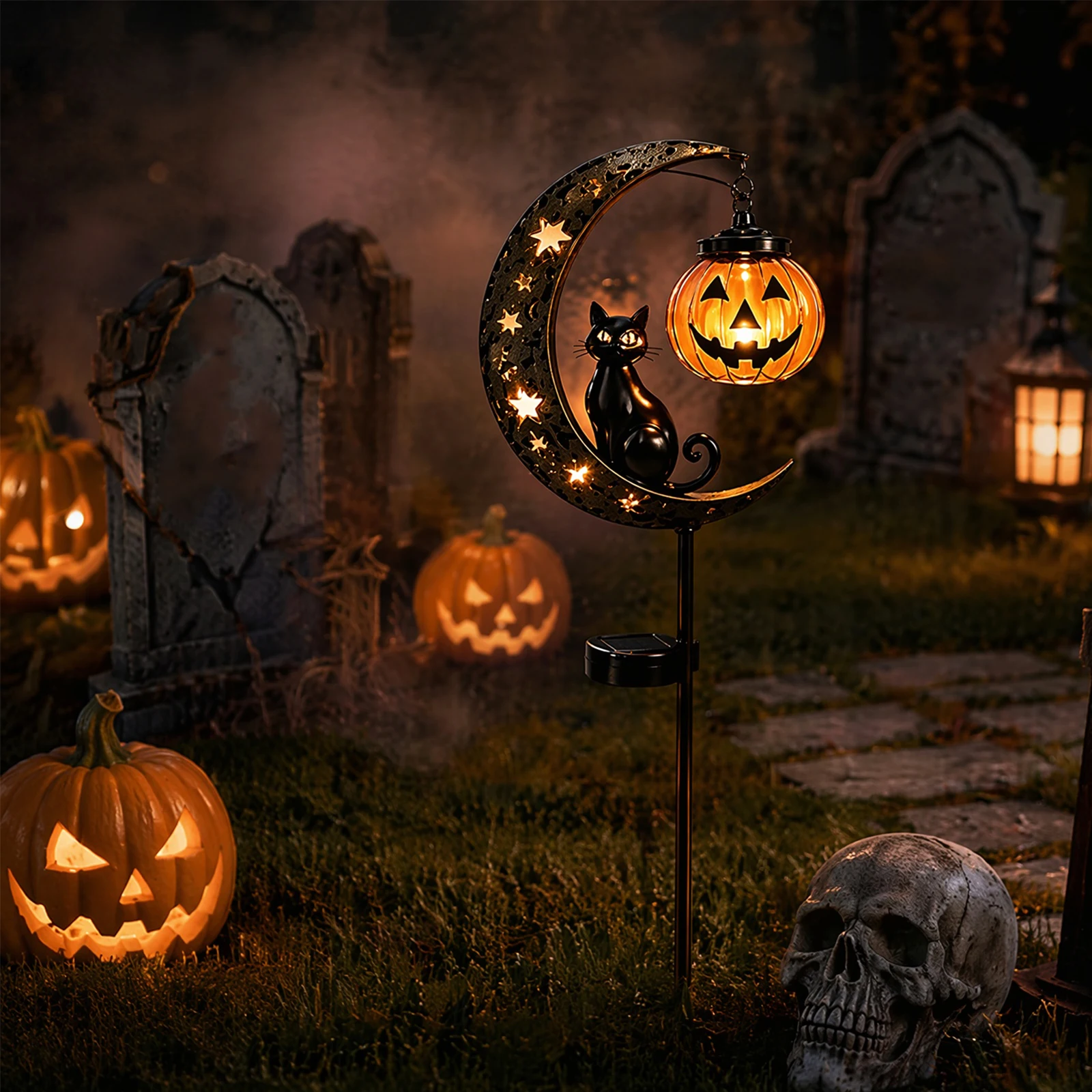 1-4 Peças Luz Decorativa de Ja - Outdoor Yard Power Stake avaliação e preço