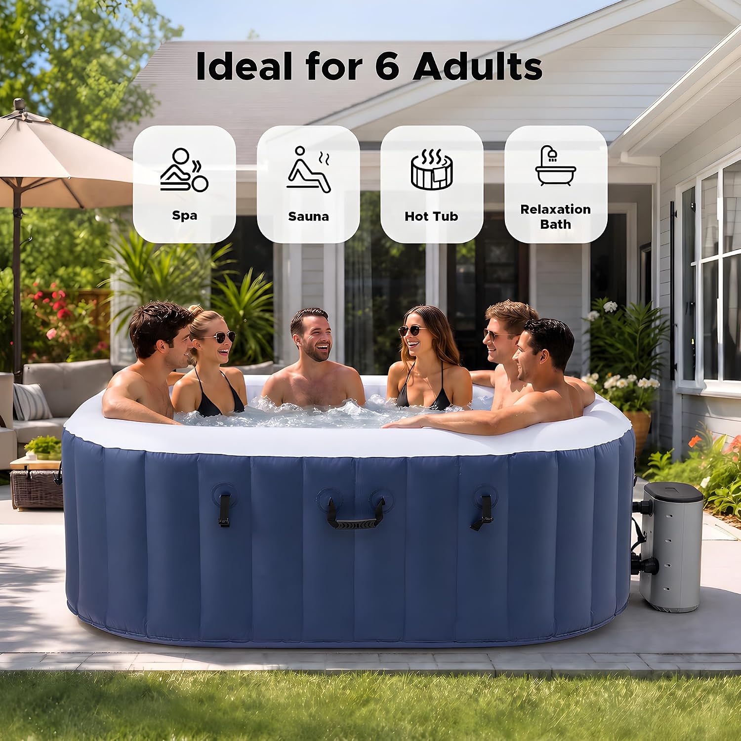 Banheira de Hidromassagem Infl - Outdoor Power For Hot Tub avaliação e preço