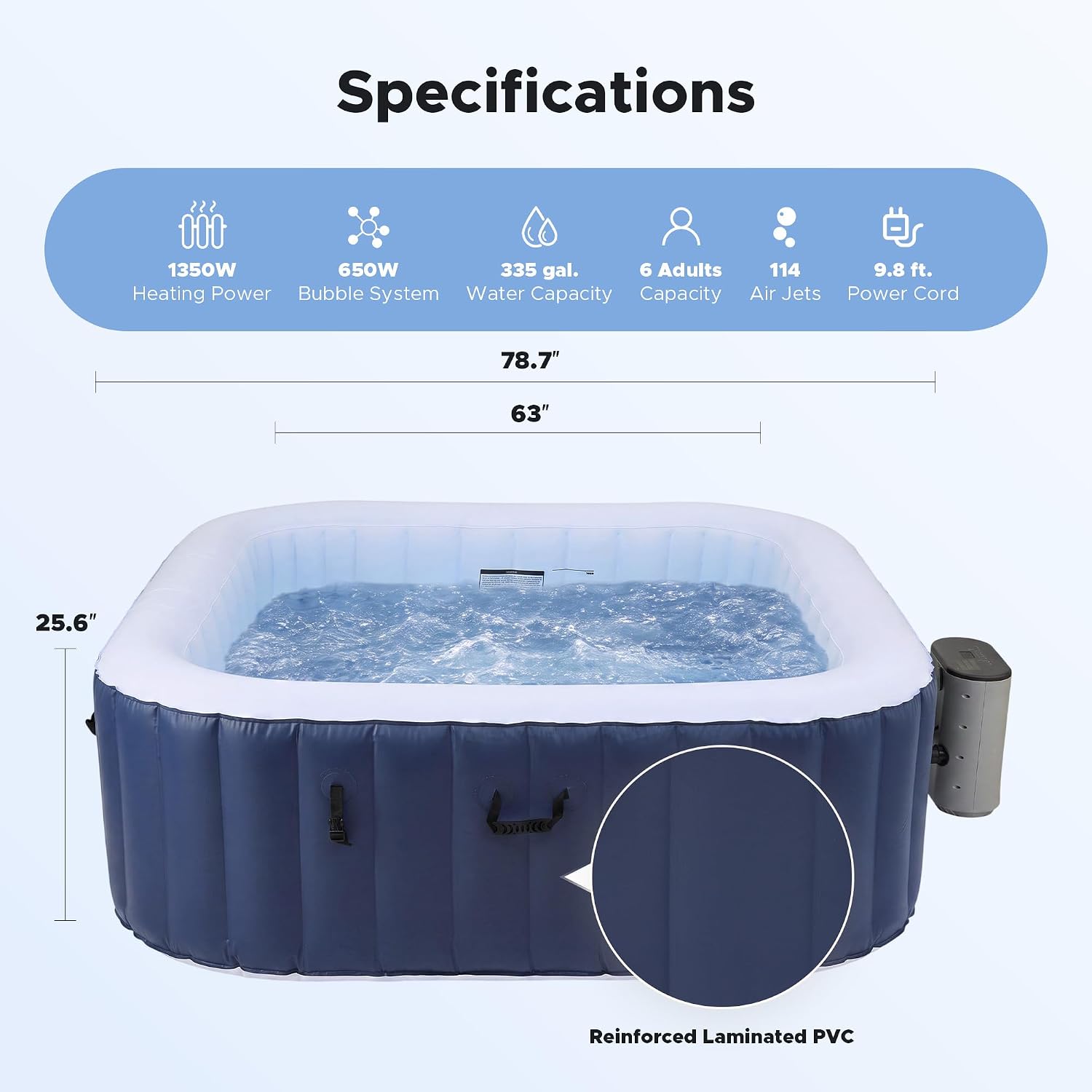 Banheira de Hidromassagem Infl - Outdoor Power For Hot Tub avaliação e preço