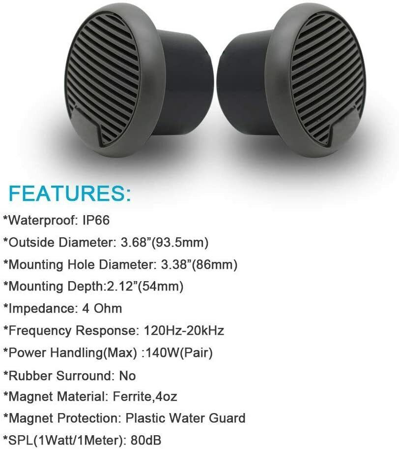 Herdio 2 peças 3 ''bluetooth a - Outdoor Power For Hot Tub avaliação e preço