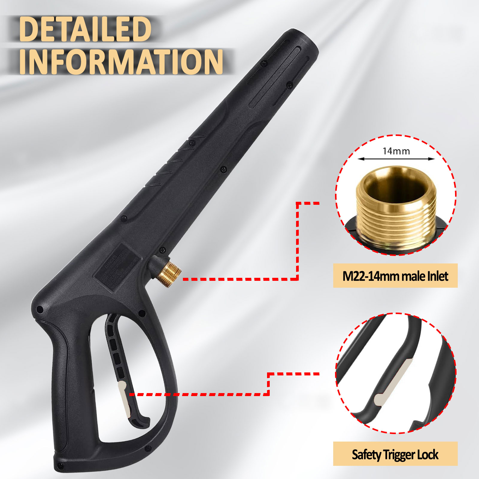 Pistola de lavadora de pressão - Power Washer Gun Replacement avaliação e preço