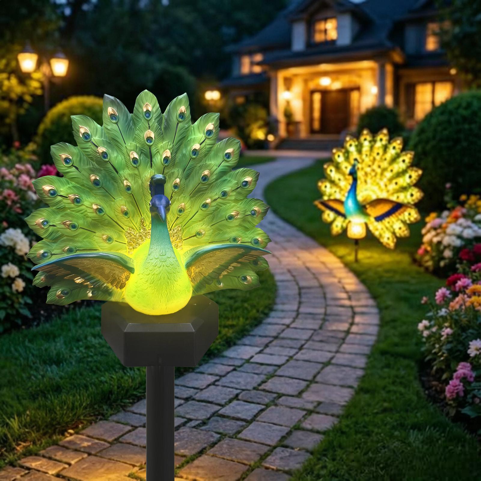 Decorações solares para jardim - Outdoor Yard Power Stake avaliação e preço