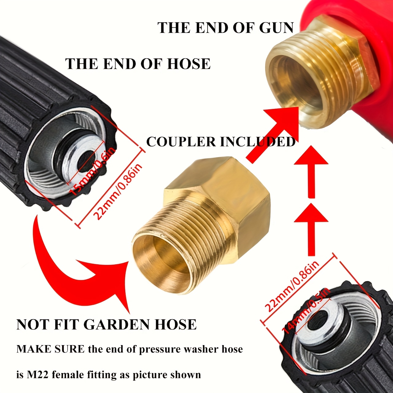 Pistola de Lavagem a Pressão,  - Power Washer Gun Replacement avaliação e preço