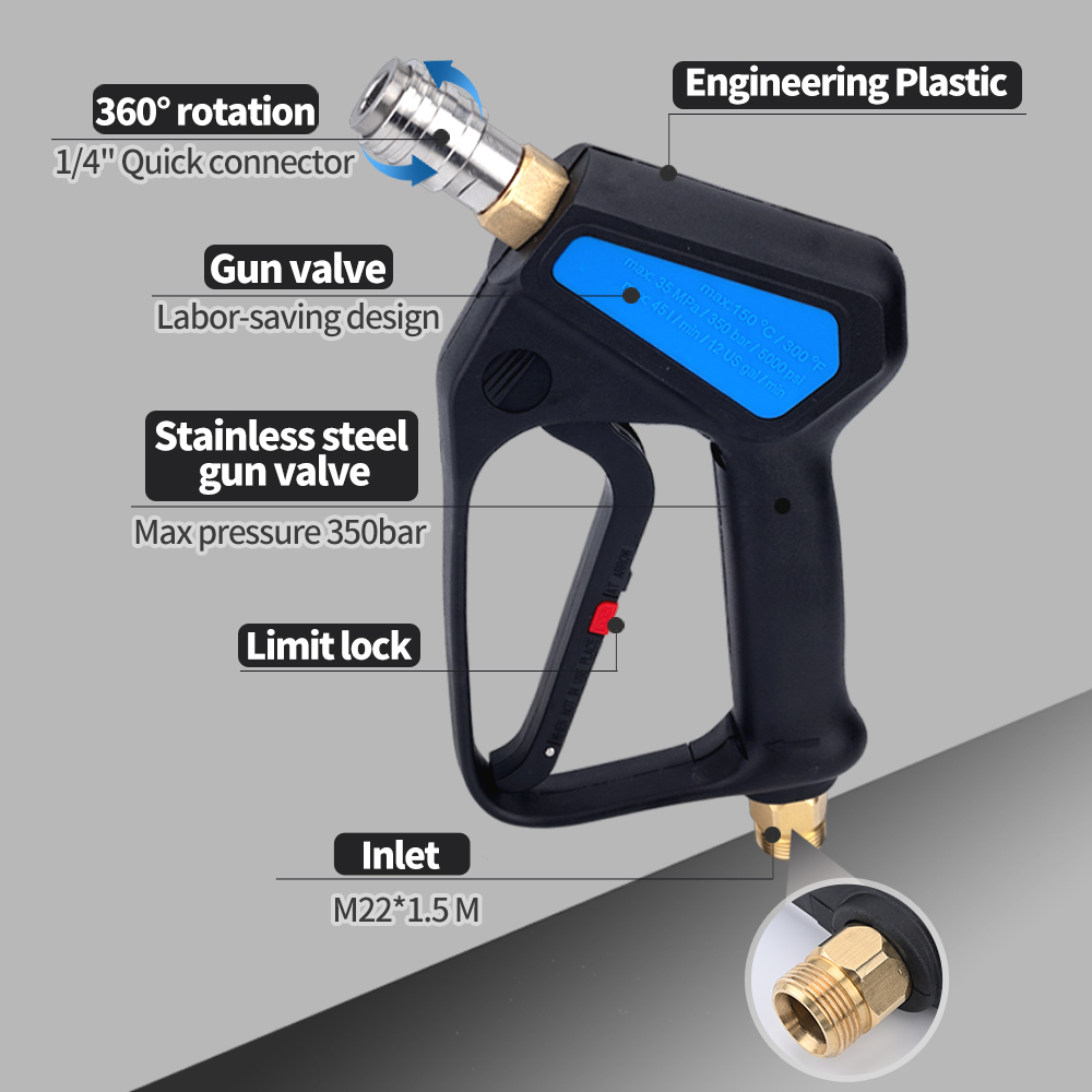 Pistola de lavadora curta de a - Power Washer Gun Replacement avaliação e preço