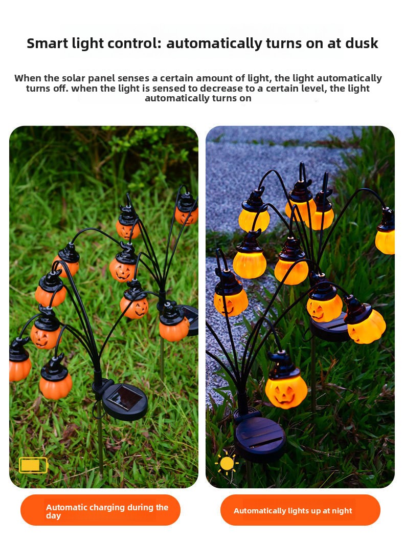 Luz Solar de Halloween para Ca - Outdoor Yard Power Stake avaliação e preço