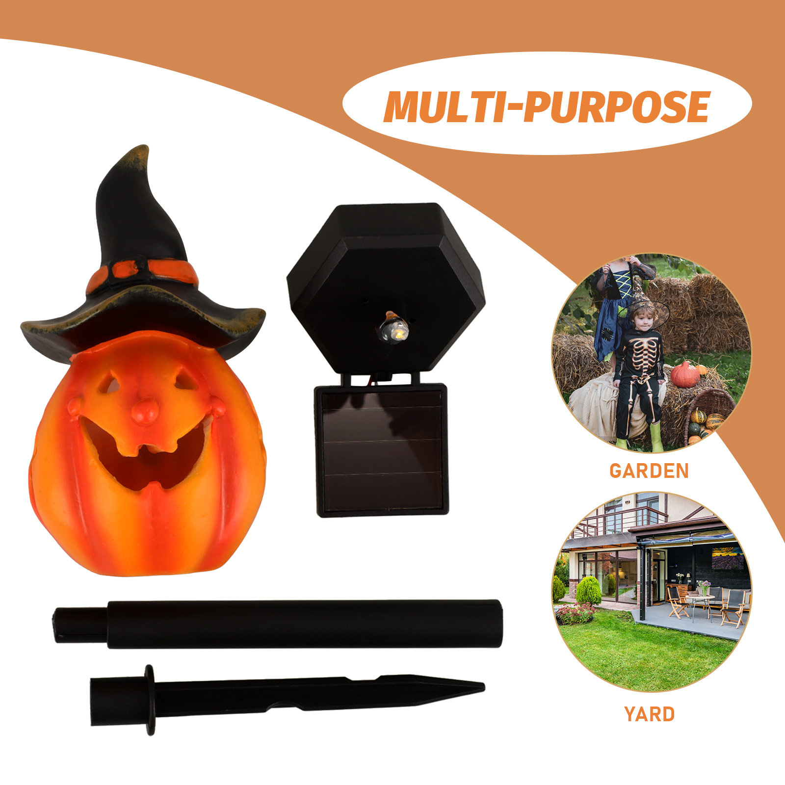 Lâmpada Solar de Jardim em For - Outdoor Yard Power Stake avaliação e preço