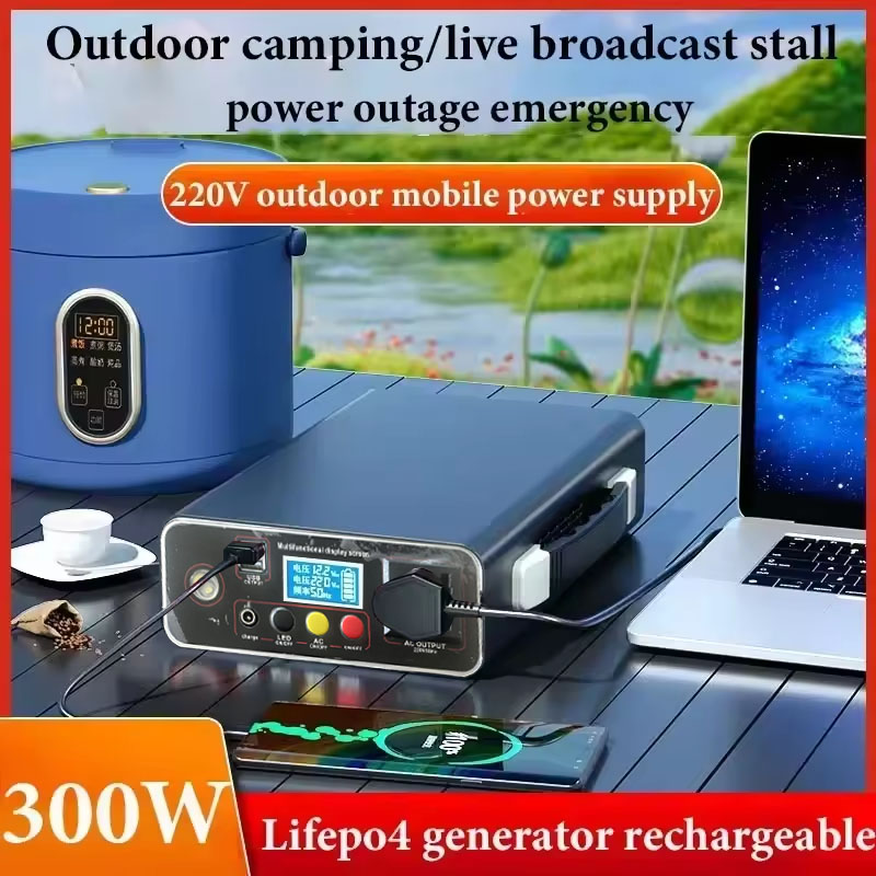 Central Elétrica Portátil 300W - Outdoor Power Generator avaliação e preço