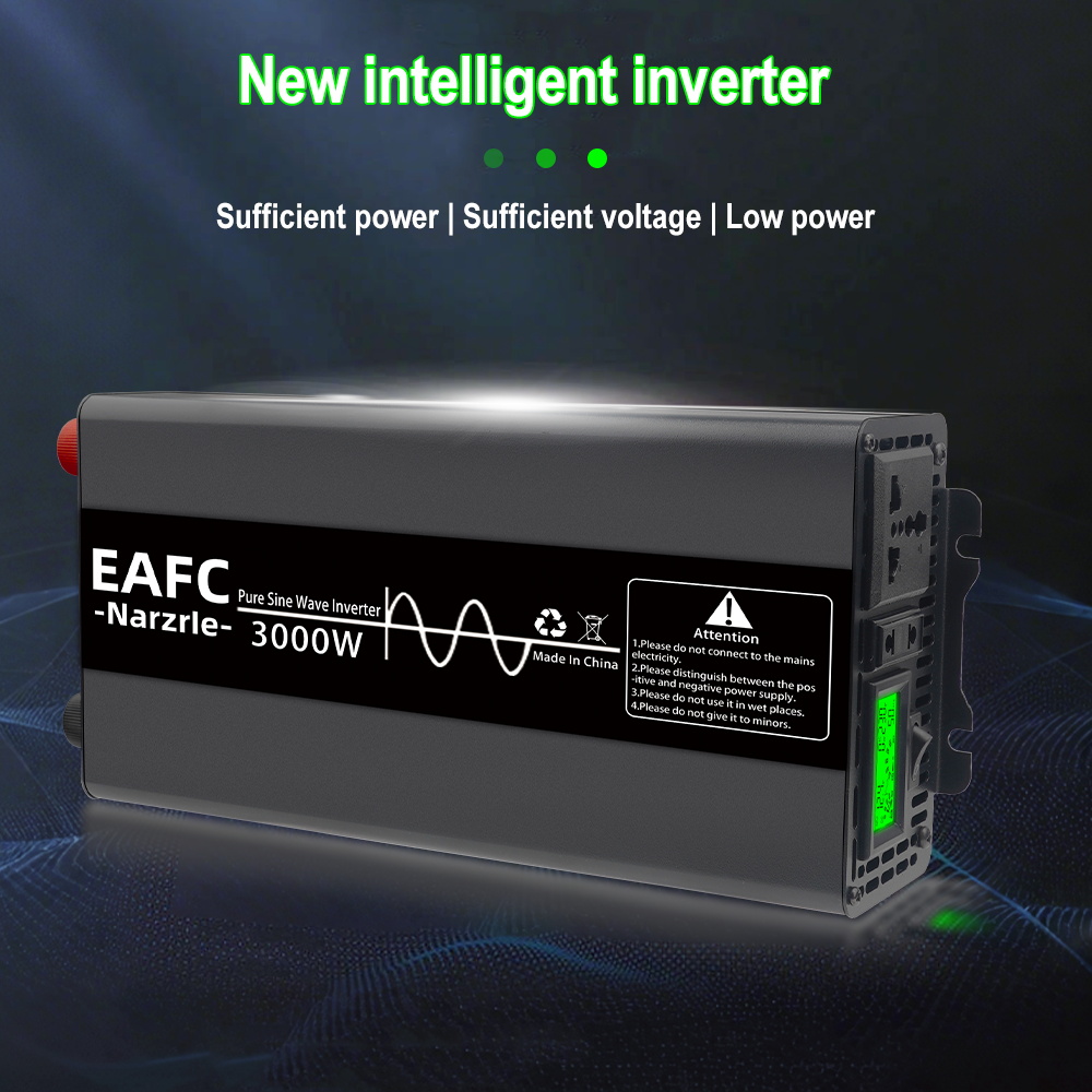 Eafc 3000w inversor de onda se - Outdoor Power Inverter avaliação e preço