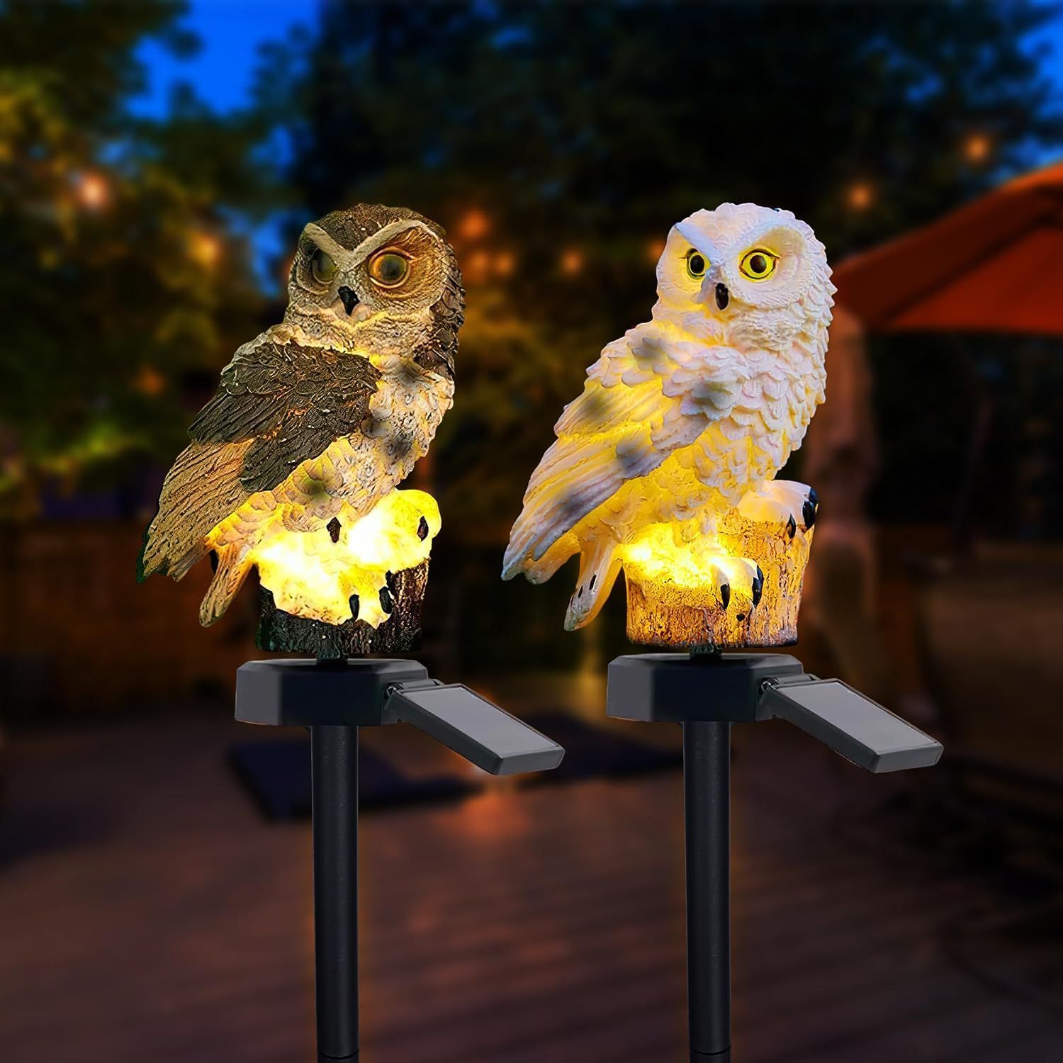 Luz de Jardim Solar em Forma d - Outdoor Yard Power Stake avaliação e preço