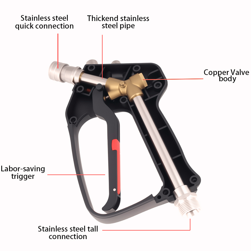 Pistola de lavadora curta de a - Power Washer Gun Replacement avaliação e preço