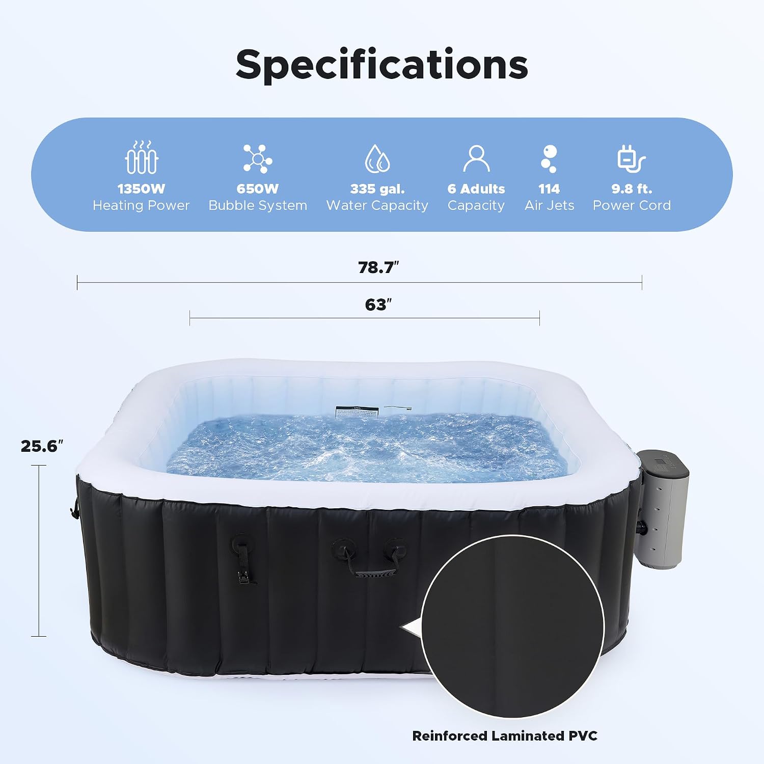 Banheira de Hidromassagem Infl - Outdoor Power For Hot Tub avaliação e preço