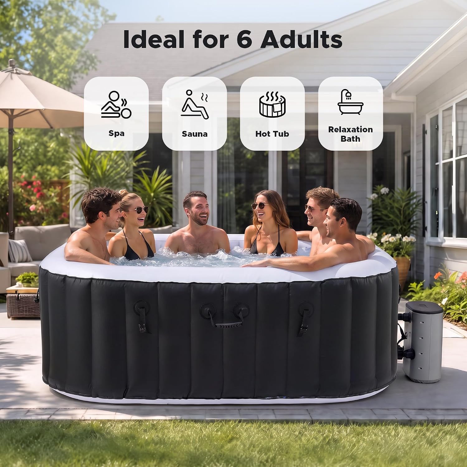 Banheira de Hidromassagem Infl - Outdoor Power For Hot Tub avaliação e preço