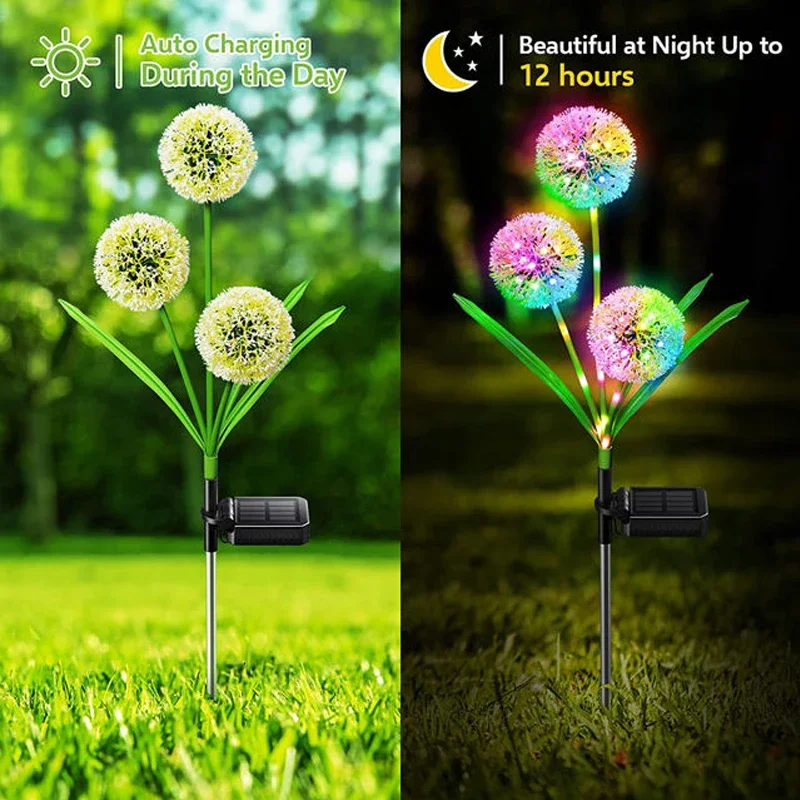 Jardim movido a energia solar  - Outdoor Yard Power Stake avaliação e preço