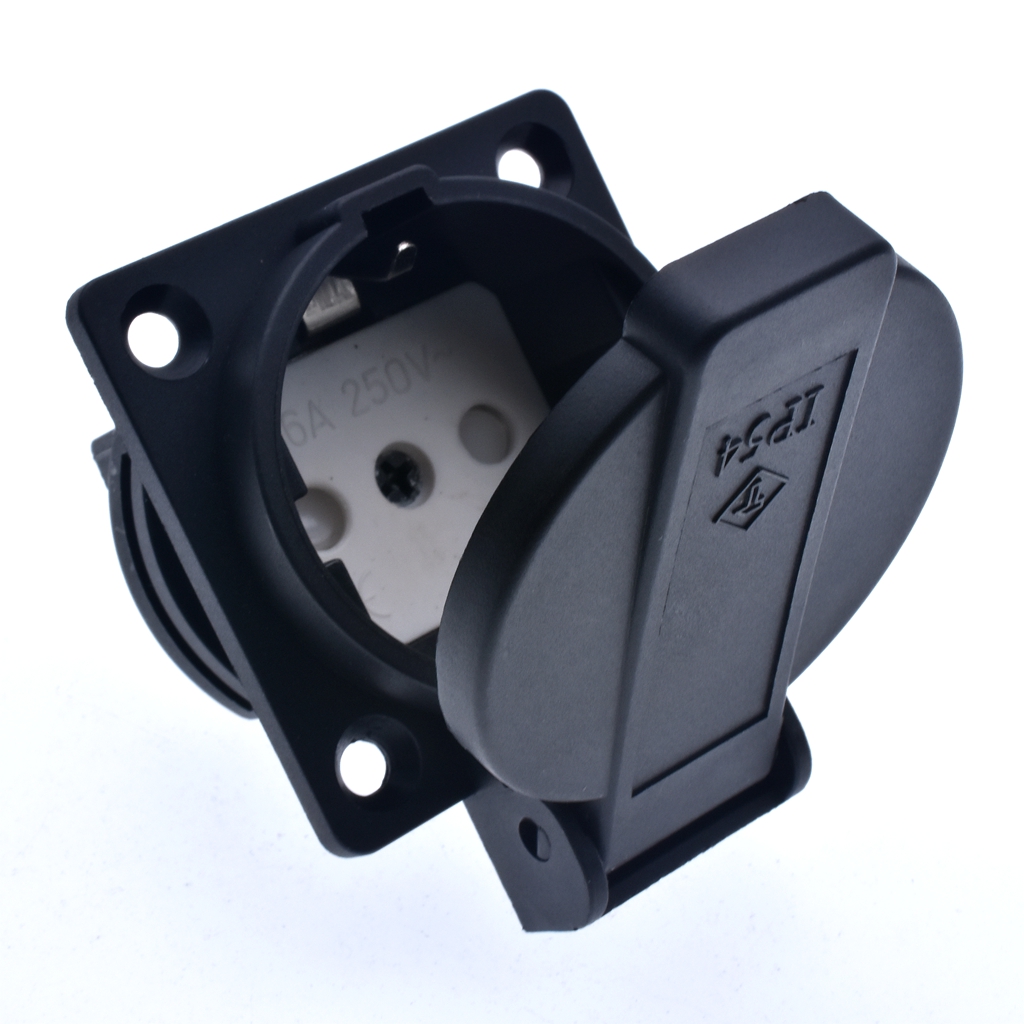 Schuko-Impermeável Energia Elé - Outdoor Power Socket avaliação e preço